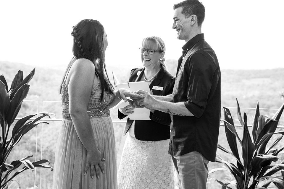Tarn Bennett Gold Coast Wedding Celebrant - Wedding Ceremony to suit everyone needs.