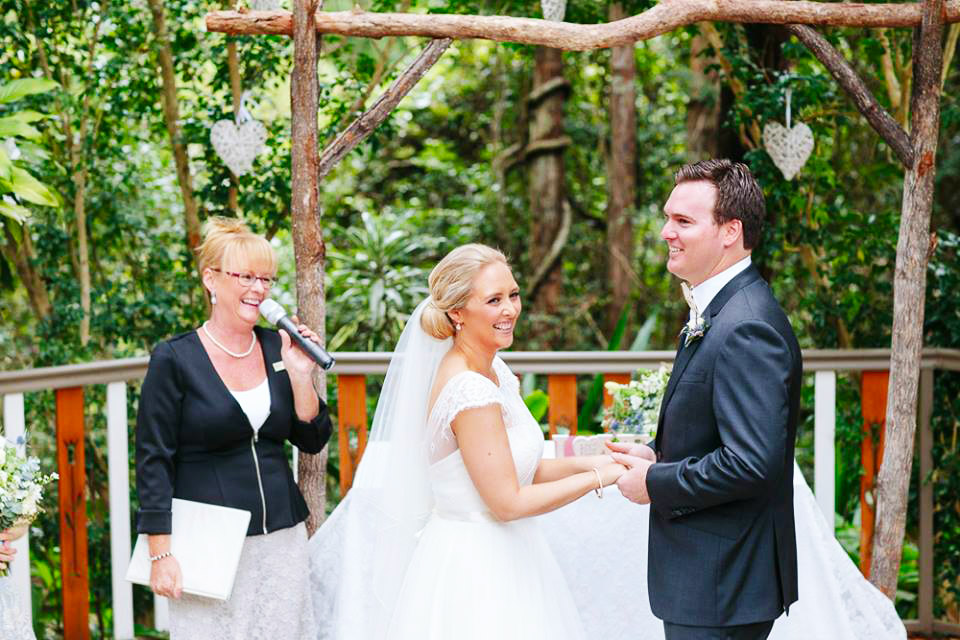 Tarn Bennett Gold Coast Wedding Celebrant - Wedding Ceremony to suit everyone needs.